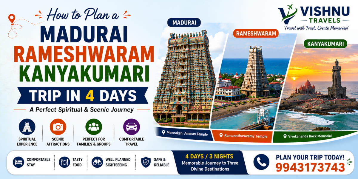How to Plan a Madurai Rameshwaram Kanyakumari Trip