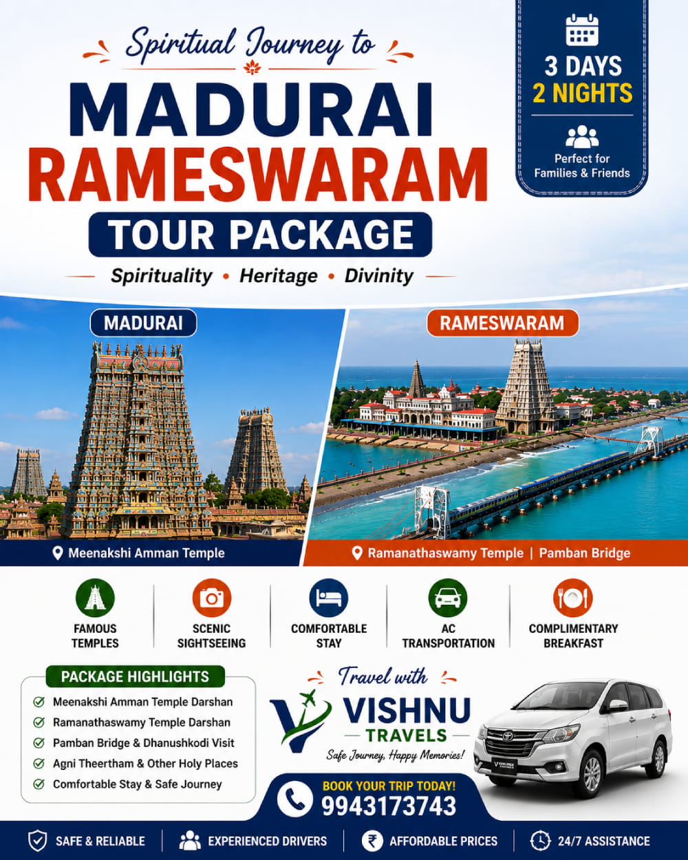 Madurai Rameshwaram Trip