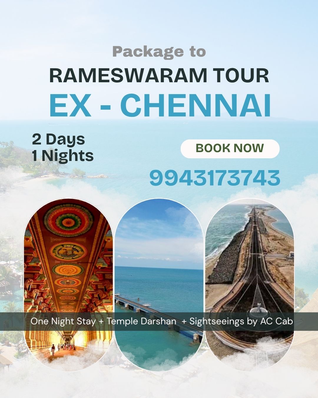 Chennai to Rameshwaram Tour